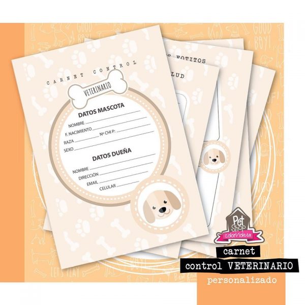 CARNET CONTROL VETERINARIO - Imagen 2