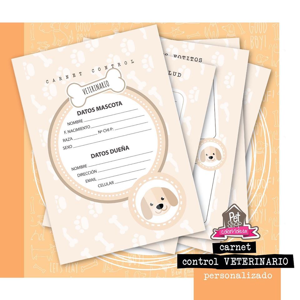 CARNET CONTROL VETERINARIO - Imagen 2