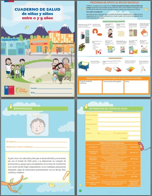 CARNET CONTROL PEDIÁTRICO CHILE CRECE - Imagen 7
