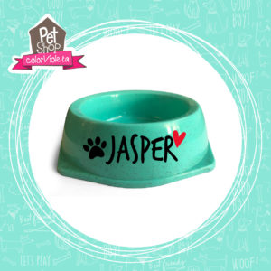 PLATO MASCOTA PLÁSTICO