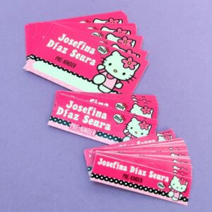 SET STICKERS ÚTILES ESCOLARES
