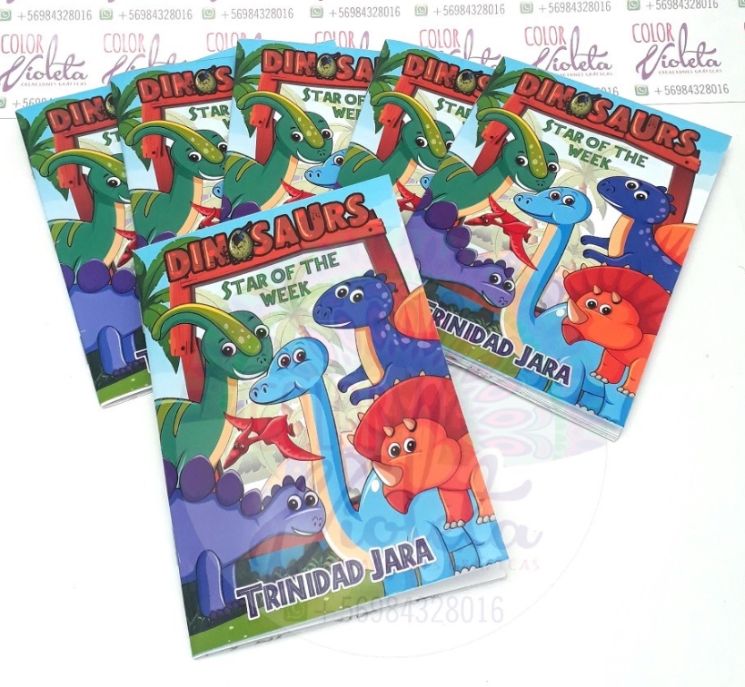MINI LIBRO PARA COLOREAR - Imagen 4
