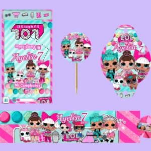 SET ETIQUETAS CUMPLEAÑOS