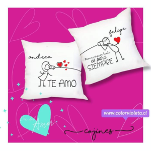 PACK COJINES ENAMORADOS
