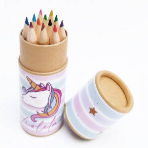 LÁPICES COLORES CAJA TUBO ECO