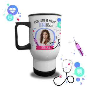 MUG TÉRMICO ENF. Y TENS