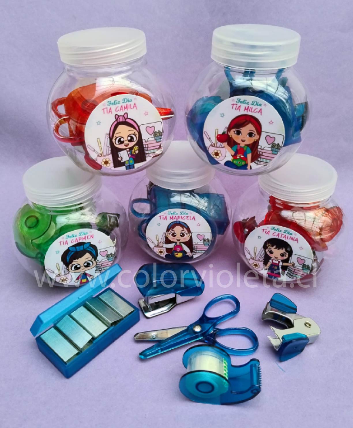 MINI SET ESCRITORIO EDUCADORA Y PROFESOR - Imagen 2