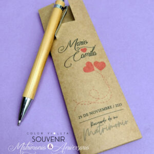 LÁPIZ BAMBOO CON ESTUCHE KRAFT