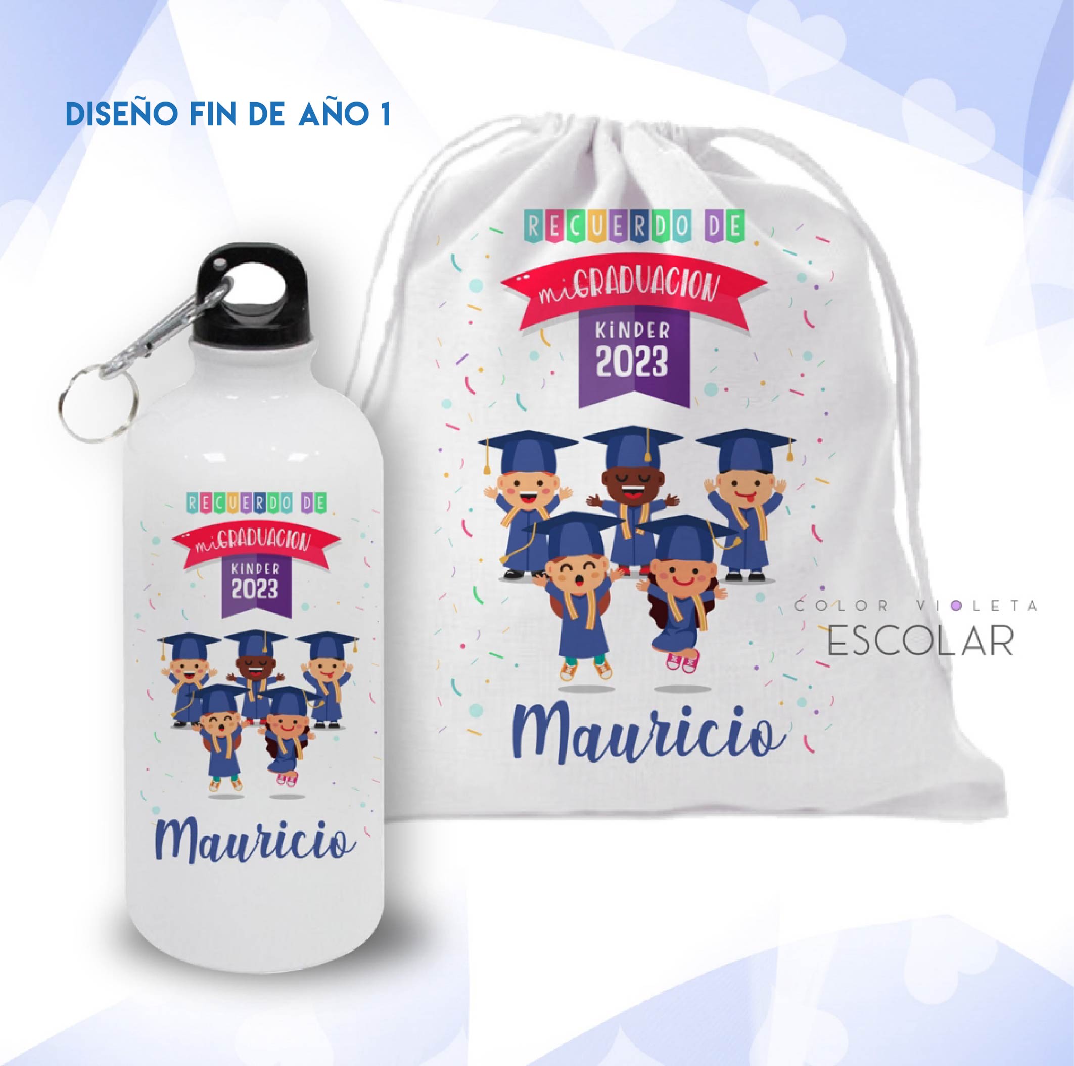 PACK BOTELLA + MORRAL FIN DE AÑO
