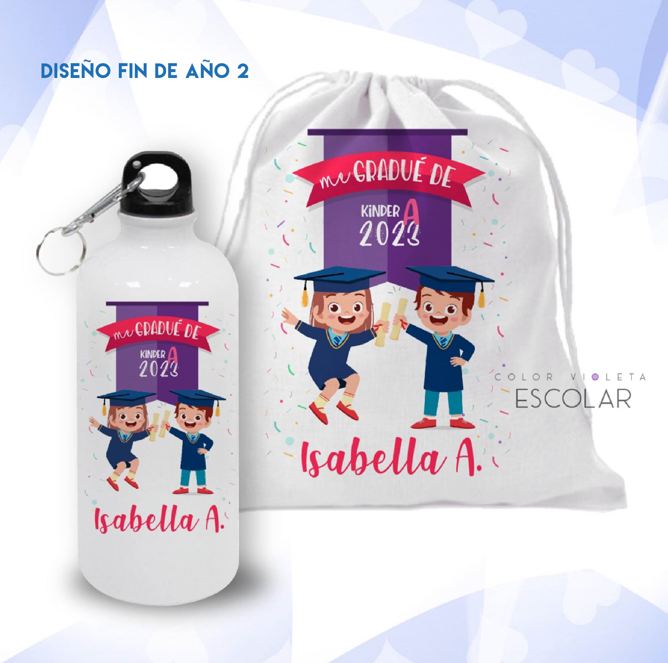 PACK BOTELLA + MORRAL FIN DE AÑO - Imagen 2
