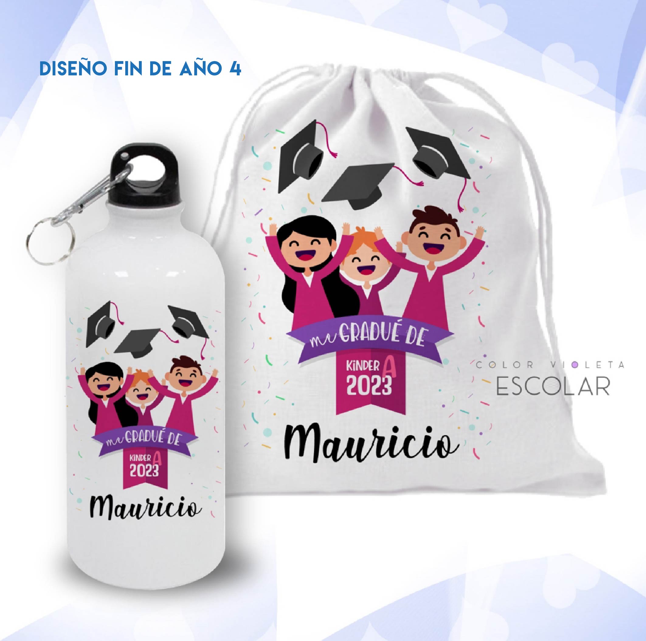 PACK BOTELLA + MORRAL FIN DE AÑO - Imagen 4