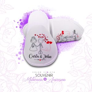 PAR PANTUFLAS MATRIMONIO