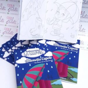 MINI LIBRO DISERTACIÓN PARA COLOREAR