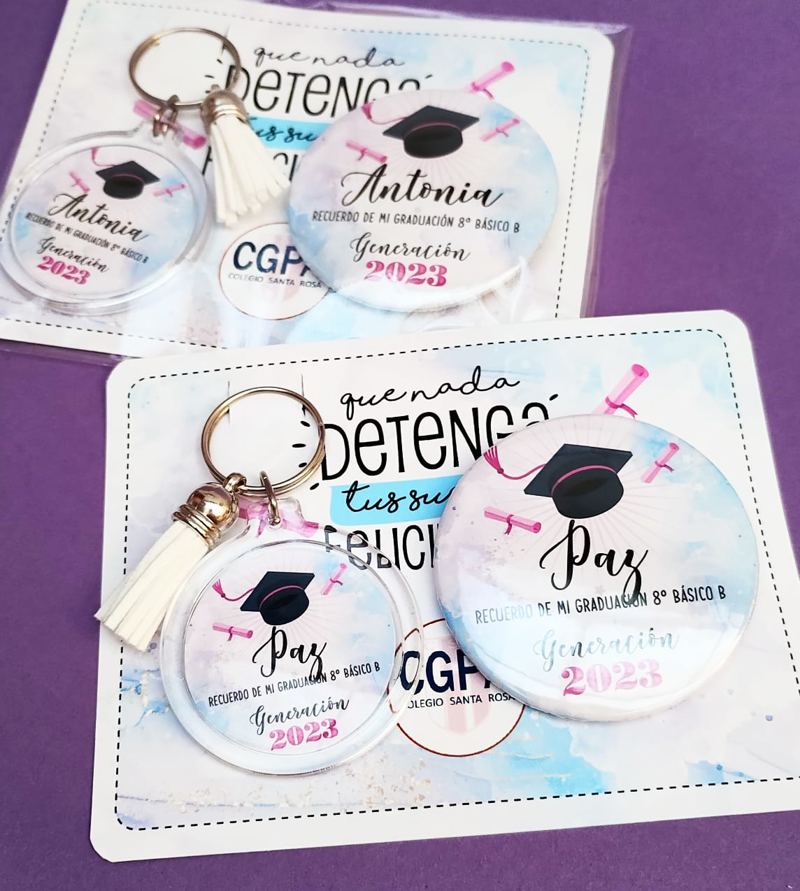 SET LLAVERO + CHAPITA