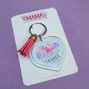 LLAVERO CORAZÓN MAMÁ
