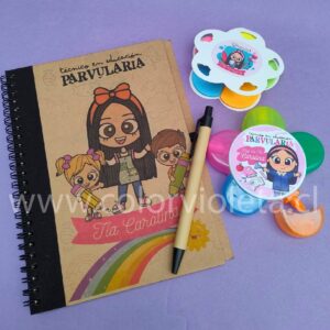 PACK CUADERNO ECO CON DESTACADOR Y MEMO