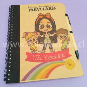 CUADERNO ECOLÓGICO CON LÁPIZ