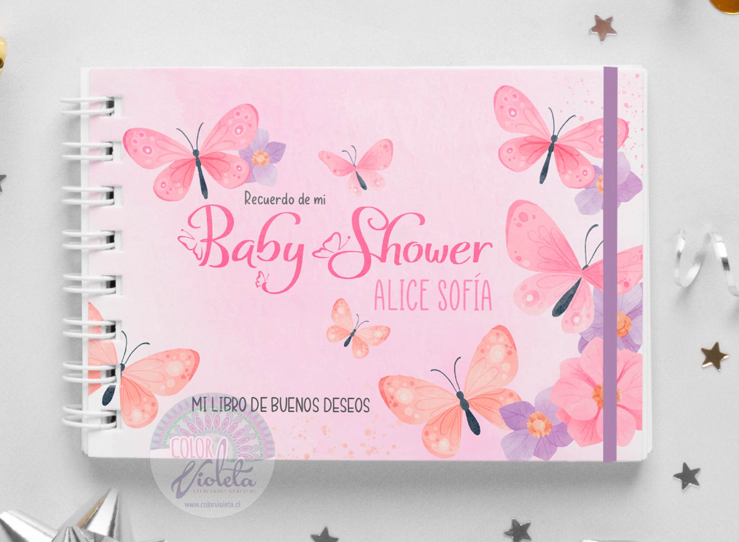 LIBRO BUENOS DESEOS BABY SHOWER - Imagen 3