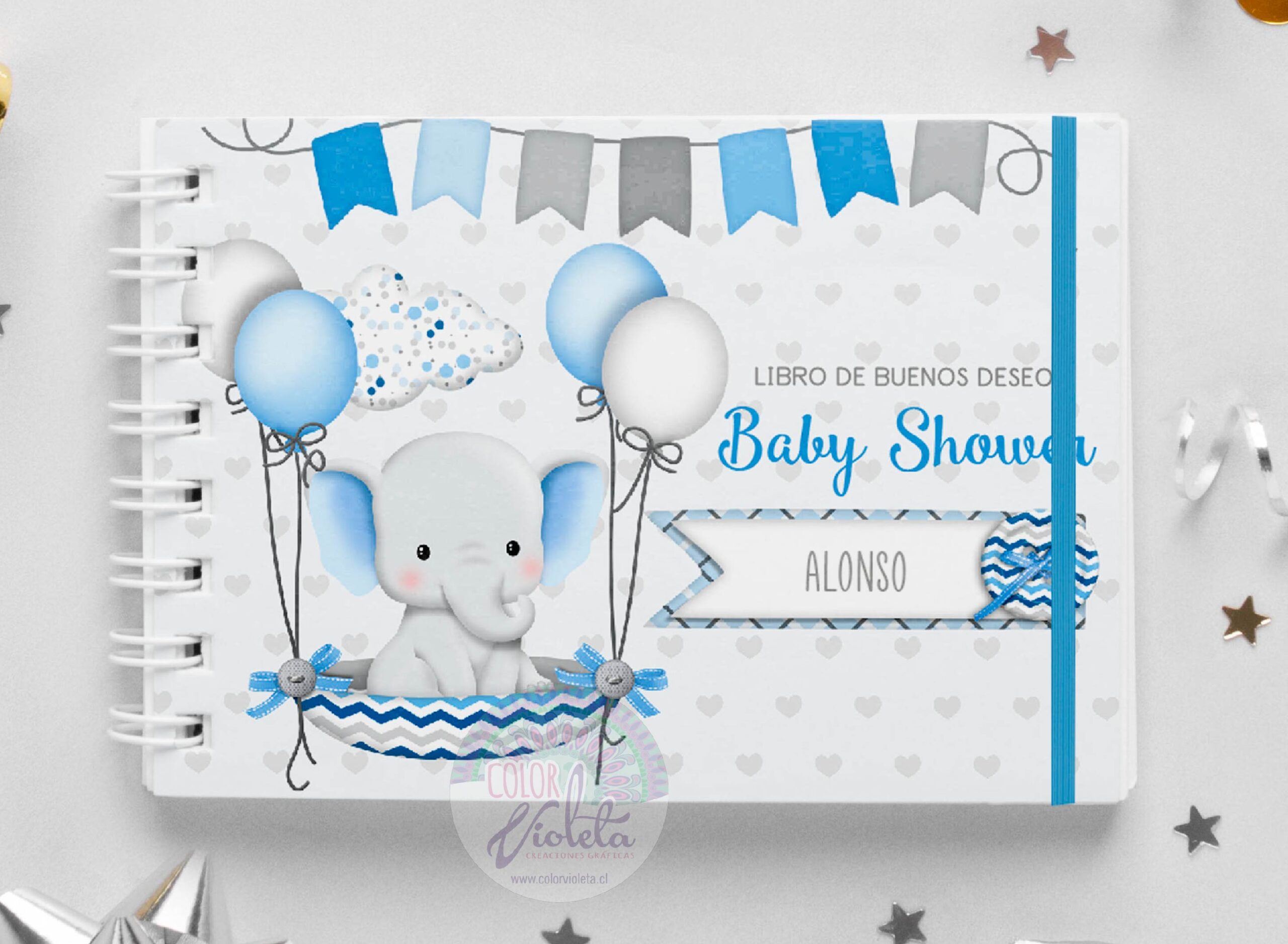 LIBRO BUENOS DESEOS BABY SHOWER - Imagen 6