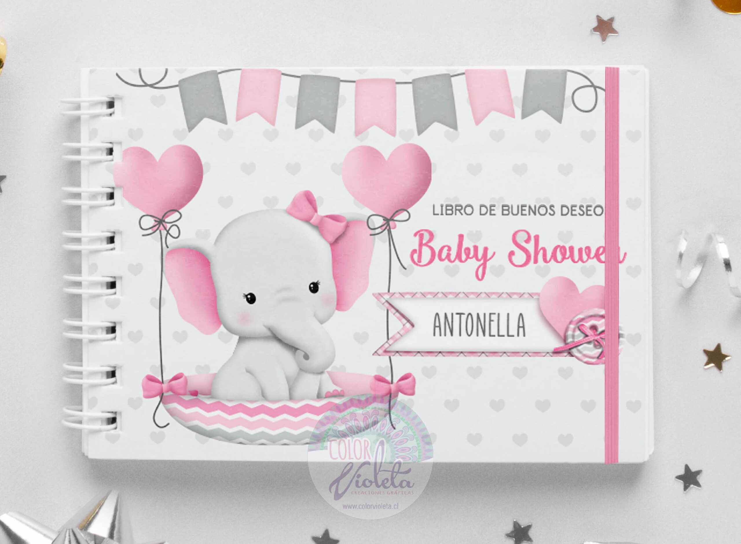 LIBRO BUENOS DESEOS BABY SHOWER - Imagen 5