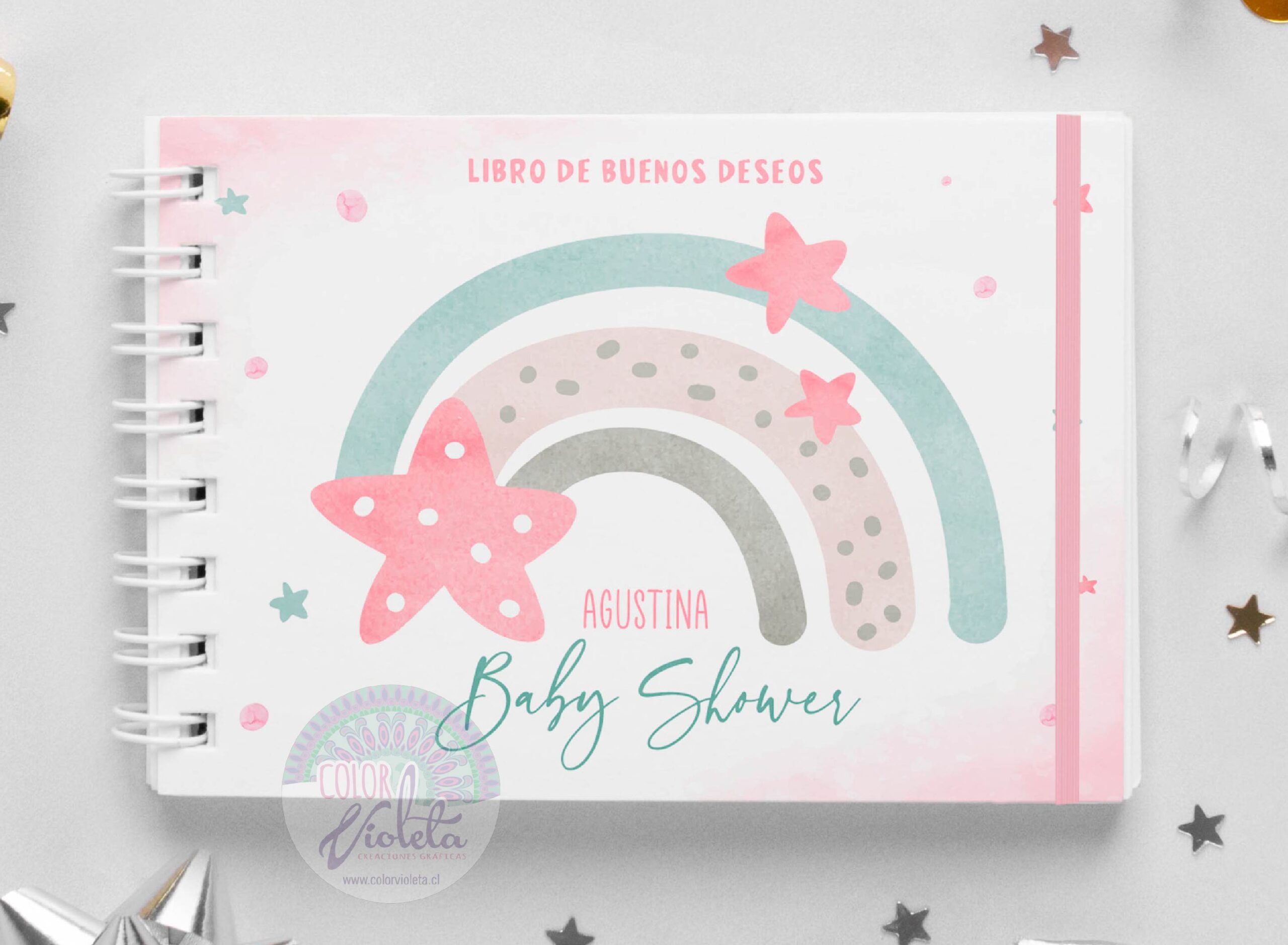LIBRO BUENOS DESEOS BABY SHOWER
