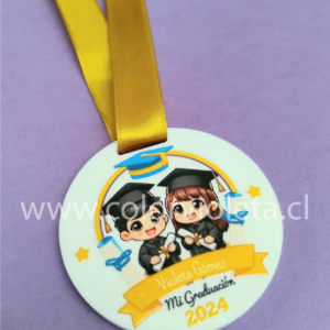 MEDALLA ACRÍLICO