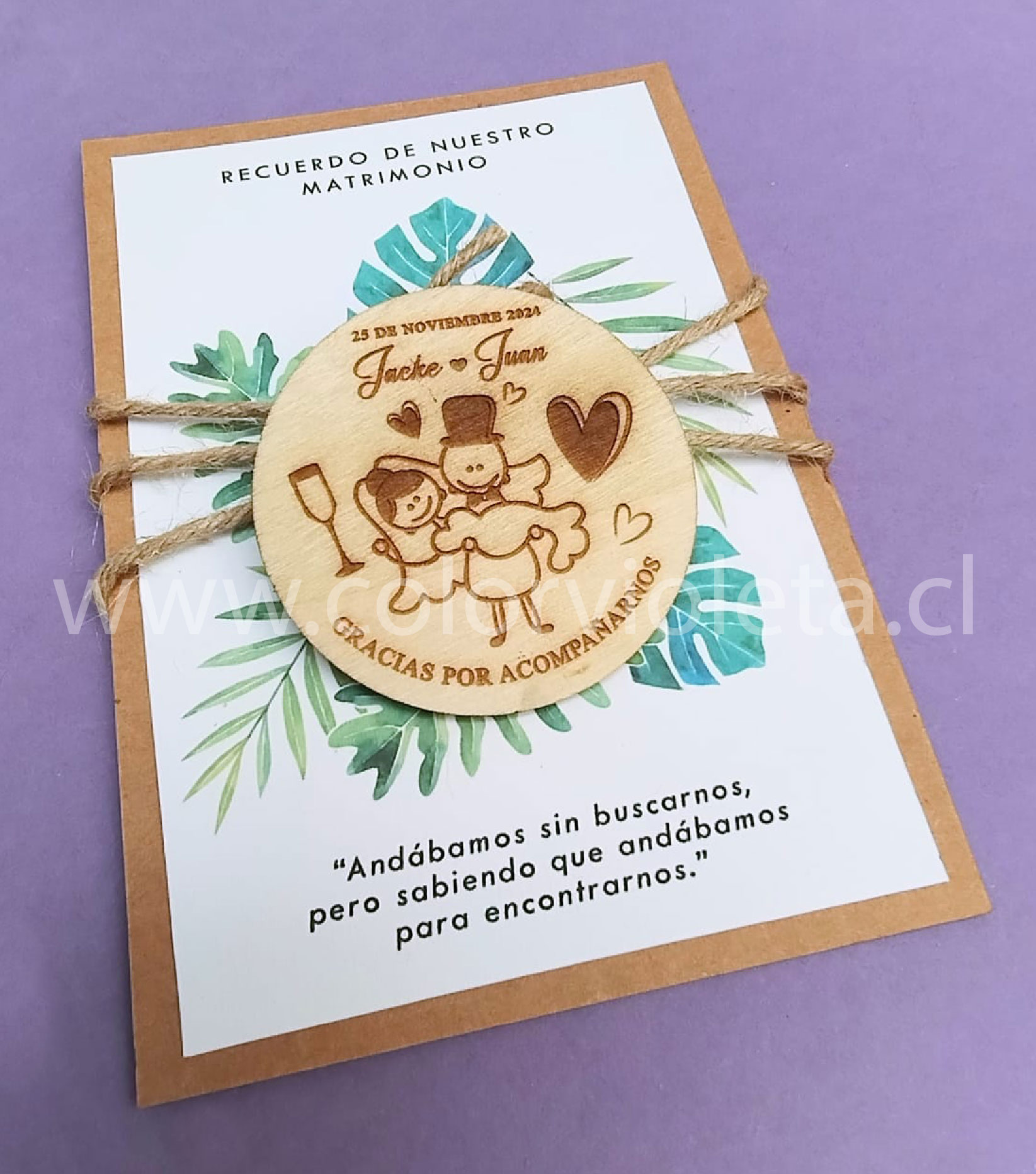 IMÁN MADERA GRABADO