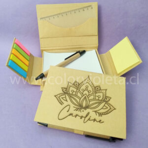 PORTA TACO MEMO SET POST IT