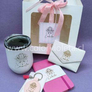 BOX MUG BILLETERA MUJER