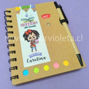 LIBRETA ECOLÓGICA MARCADOR DÍAS