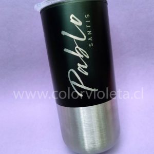 MUG METÁLICO BICOLOR